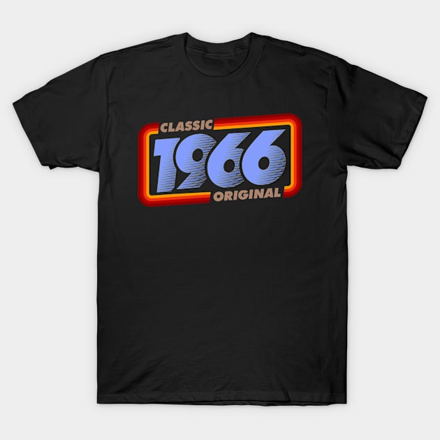 1966 Classic Retro Original B Day T-Shirt by A-Buddies